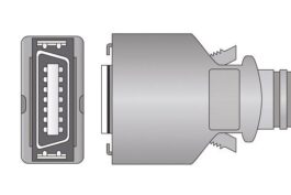 Masimo 14pin 3mtr Adult Soft Rubber Type Spo2 Sensor – Regular-22SR053152G-